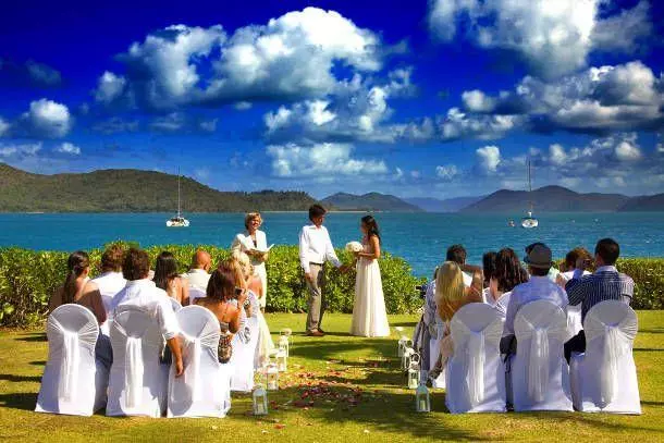 day dream island wedding