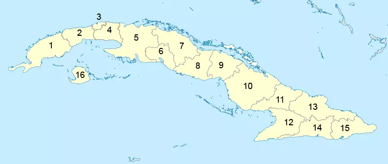 provinces of cuba