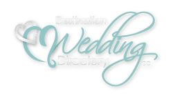 Destination Weddings Logo Green-White