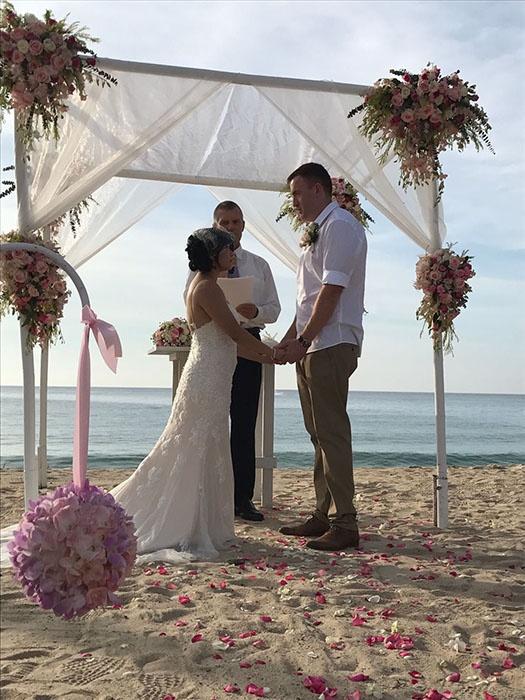 Wedding Beach Ceremony – Tiffany & Dave – Bang Tao Bay, Phuket, Thailand