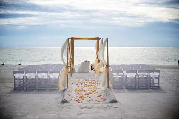 Beach Front Wedding