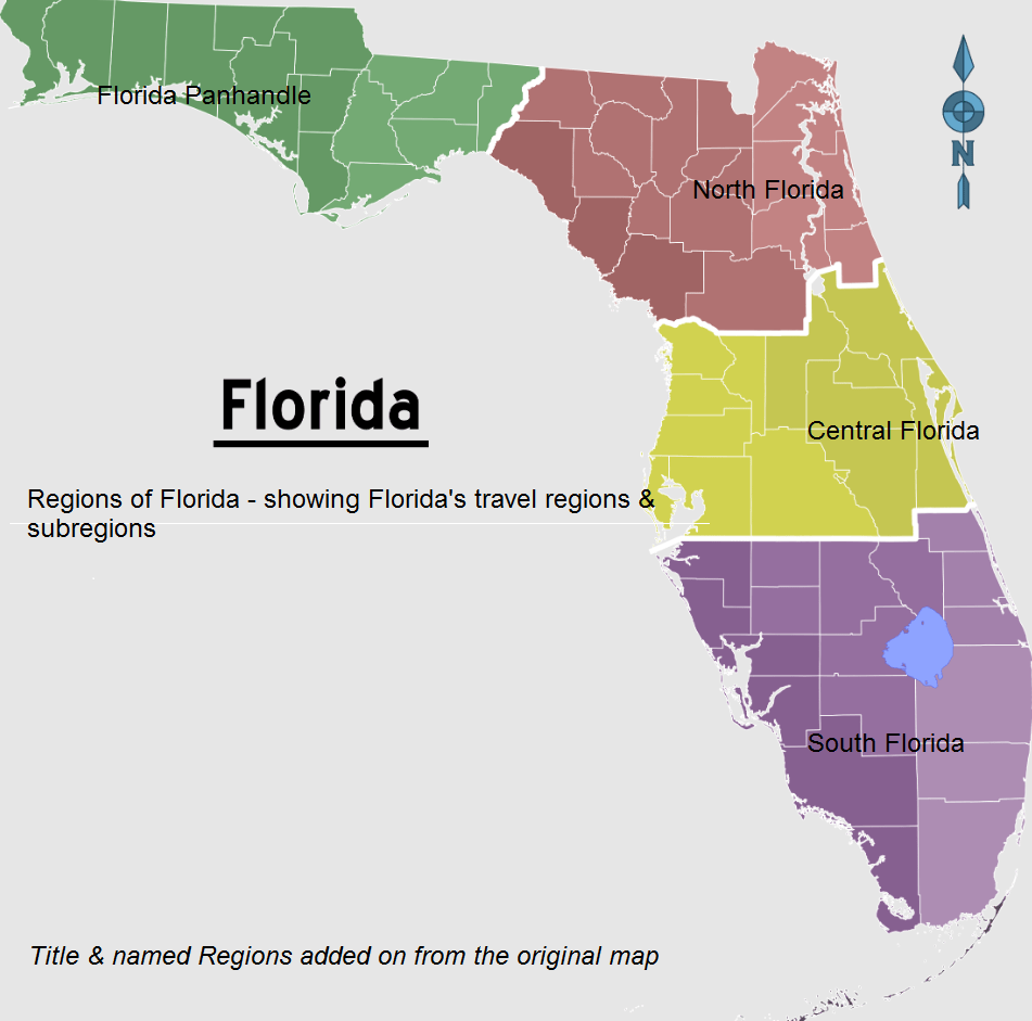 Regions in Florida