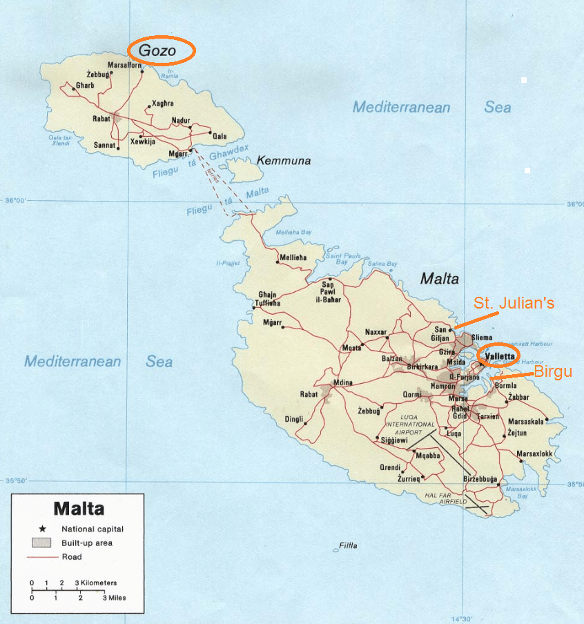 Regions of Malta